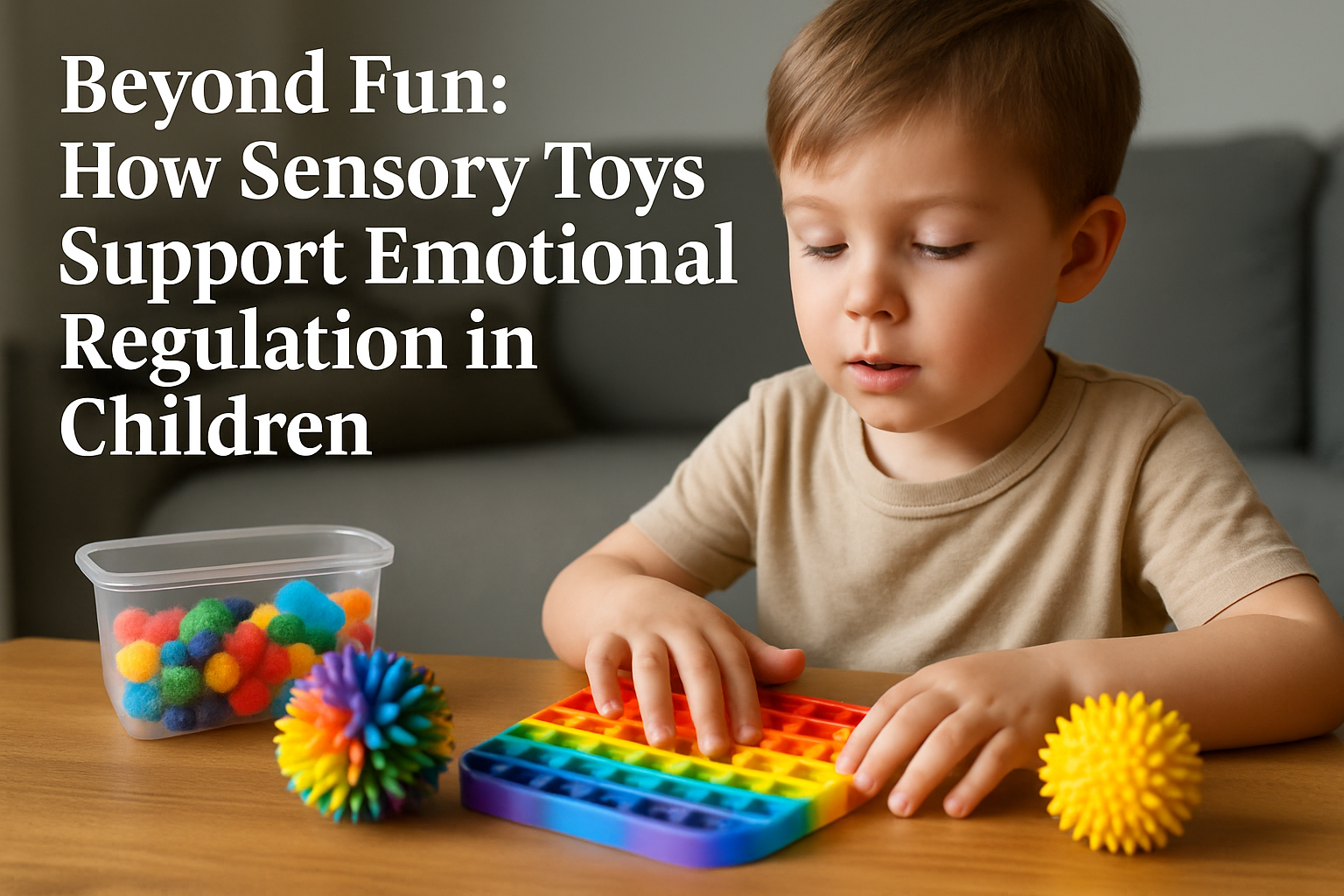 Beyond Fun: How Sensory Toys Support Emotional Regulation in Children
