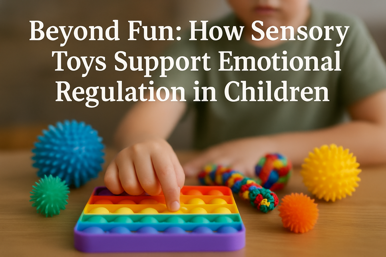 Beyond Fun: How Sensory Toys Support Emotional Regulation in Children