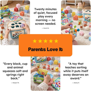 6-in-1 Soft Baby Learning Toy Set