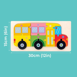 Montessori 3D Animal Shaped Puzzle (Set of 3) (view 11)