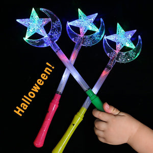 3-Piece Enchanted Halloween LED Fairy Wands