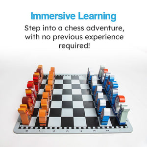 Checkmate Kingdom Educational Chess Set for Kids – wooden toy