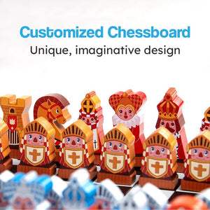 Checkmate Kingdom Educational Chess Set for Kids (view 6)