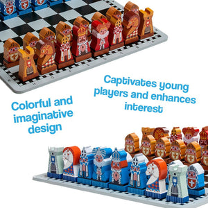 Checkmate Kingdom Educational Chess Set for Kids (view 9)