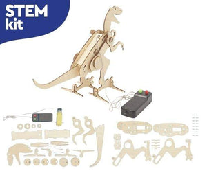 Wooden Dinosaur Assembly STEM Kit โ for kids ages 5+