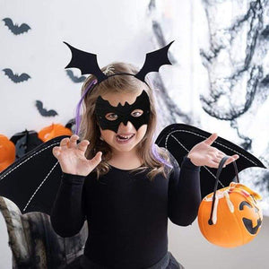 Twilight Bat Halloween Complete Costume Set – for kids ages 3+