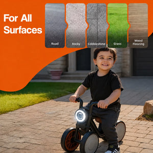Tiny Biker Anti-Tip Light & Sound Motorcycle