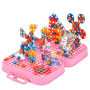 Real Drill N’ Build Toy Maker – building set