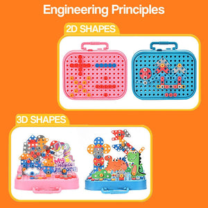 Real Drill N’ Build Toy Maker – DIY craft activity