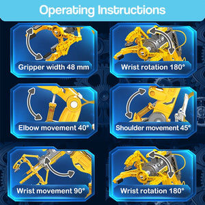 Hydraulic Robot Arm – educational toy