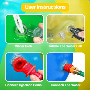 Fun Giant Outdoor Water Sprinkler Ball – to play together as a family