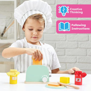 Little Chef Wooden Kitchen Set – screen-free play