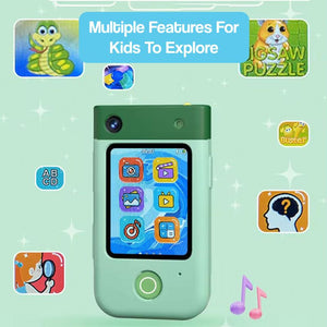 Interactive Kids Smartphone with Camera and Case – electronic learning toy