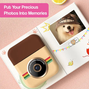 Instant Fun Kids Memory Print Camera – educational toy