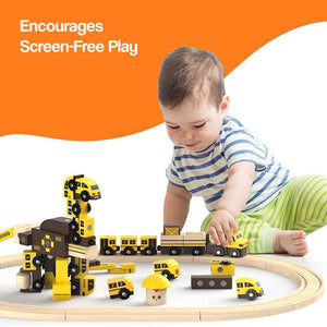 STEM RoboMorpher Action Building Kit – wooden toy