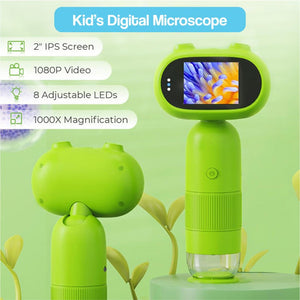 STEM Adventure Mini Microscope Kit – for kids ages 4+
