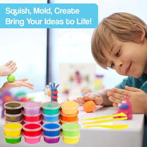 Mini Artists Air-Dry Clay Kit – for kids ages 3+