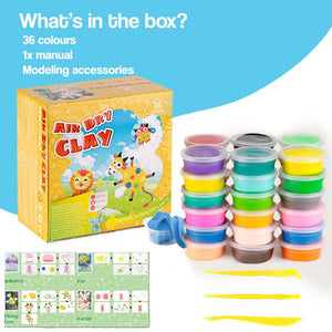 Mini Artists Air-Dry Clay Kit (view 7)