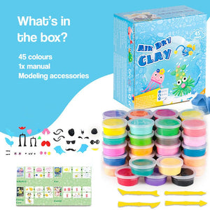 Mini Artists Air-Dry Clay Kit (view 8)