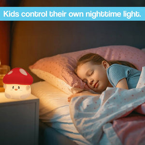 SleepyShroom Silicone Night Light โ educational toy