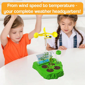STEM-Learning 18-Piece Weather Station Kit – gift idea for kids and grandchildren