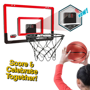 LED Pro Foldable Basketball Hoop with Digital Scoreboard