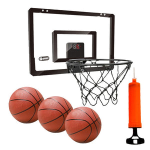 LED Pro Foldable Basketball Hoop with Digital Scoreboard – for kids ages 5+
