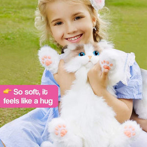 Ultra-Soft Snuggly Ragdoll Cat Backpack โ plush toy