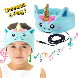 CozyTunes Ultra-Soft Animal Audio Learning Headband