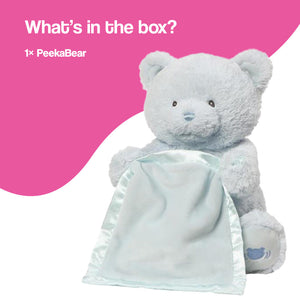 Peek-a-Bear Interactive Ultra-Soft Plush