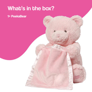 Peek-a-Bear Interactive Ultra-Soft Plush