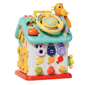 Montessori Busy House Toy for Fine Motor Skills