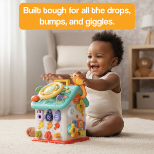 Montessori Busy House Toy for Fine Motor Skills