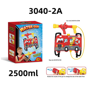 Firefighting Water Gun Backpack Toy