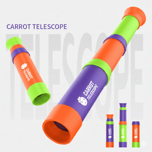 Colorful 8x magnification monocular telescope for kids educational science toy