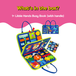 Soft Quiet Book with 20+ Activities for Toddlers (view 14)