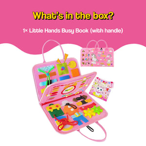 Soft Quiet Book with 20+ Activities for Toddlers (view 18)