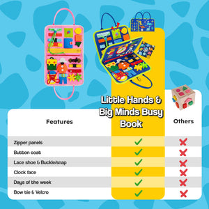 Soft Quiet Book with 20+ Activities for Toddlers (view 19)
