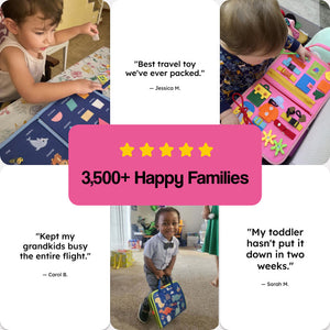 Soft Quiet Book with 20+ Activities for Toddlers (view 9)