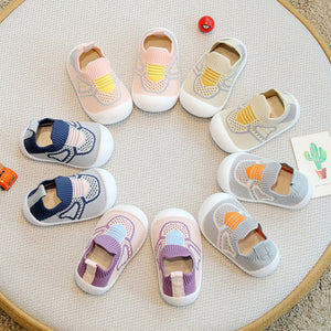 Baby Mesh Slip-On Soft Sole Walking Shoes Anti-Slip – for babies and toddlers