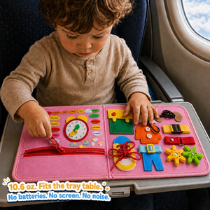 Soft Quiet Book with 20+ Activities for Toddlers โ for babies and toddlers
