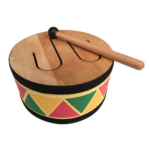Mini Wooden Drum – for kids ages 1+