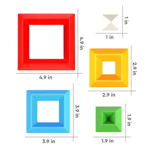 Pyramid Stack Building Blocks (view 7)