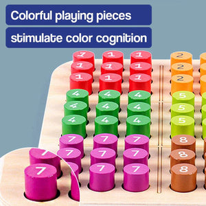 Wooden Sudoku Color and Number Memory Board (view 8)