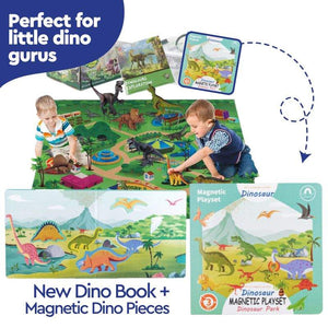 Educational Dinosaur Jungle World Toy Carpet Suitcase Set (view 8)