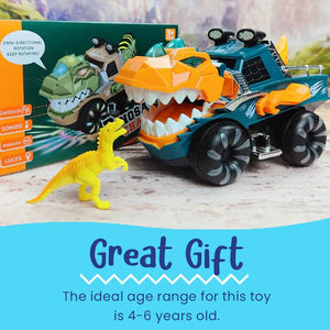 Interactive LED Dinosaur Chariot Toy (view 6)