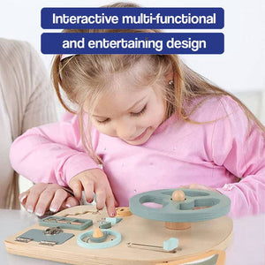 Little Driver Montessori Activity Board – wooden toy