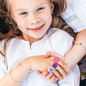 Little Princess Cartoon Ring Set – pretend play set