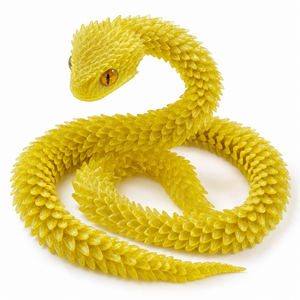 Articulated 3D-Printed Viper Snake (view 13)