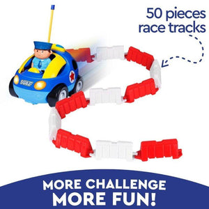 Remote Control Rally Racing โ wooden toy